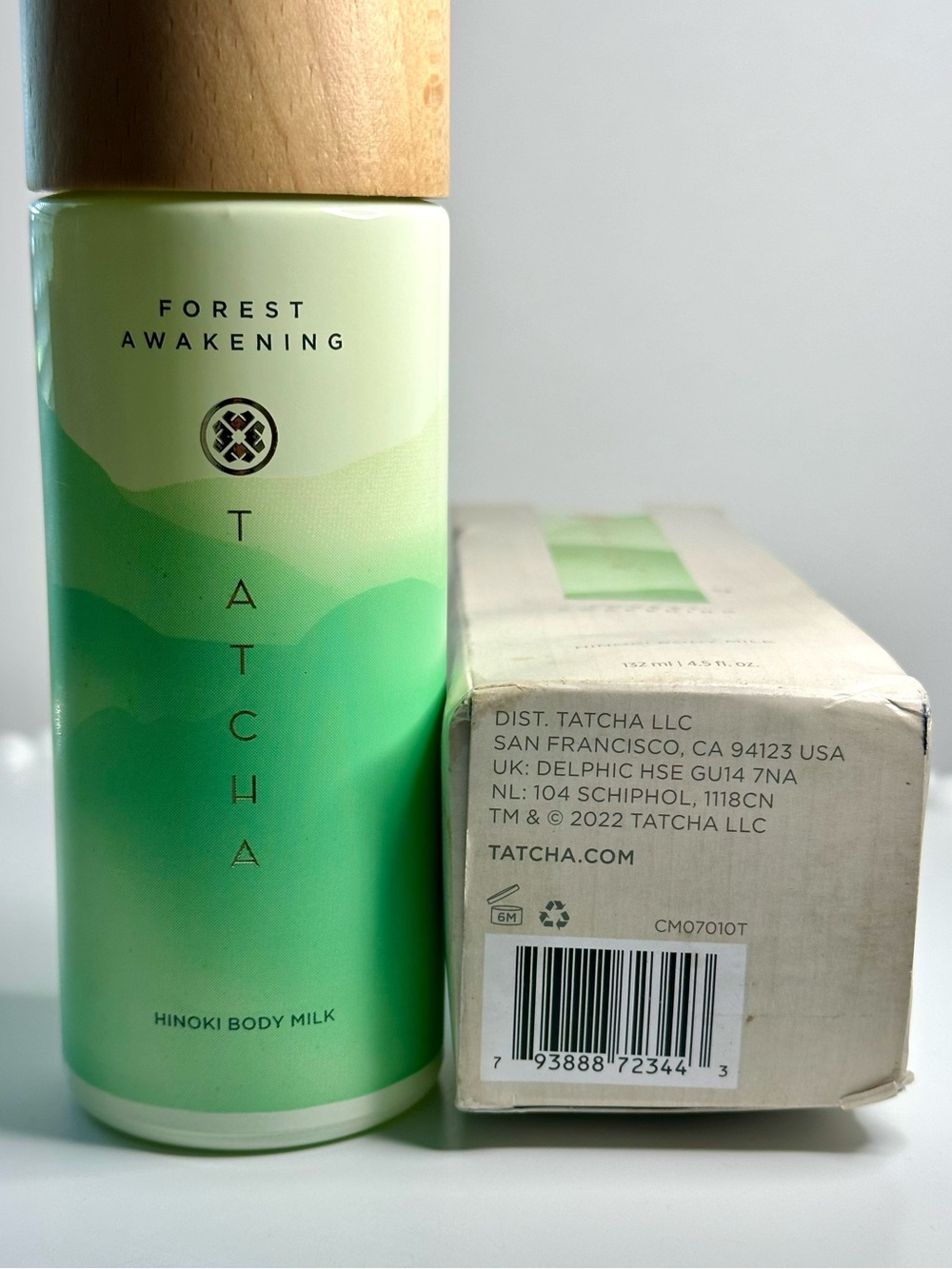 Tatcha Forest Awakening Hinoki Body Milk 4.5 oz New DISCONTINUED- RARE - Picture 4 of 4